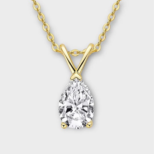 Pear Shaped Necklace